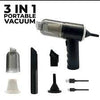 3-in-1 Portable Vacuum Cleaner: Cordless Air Duster, Vacuum, and Blower